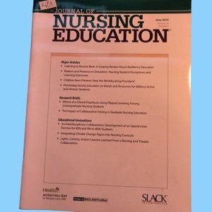 Journal Nursing Education June 2019 Resiliency Flipped Classroom Collaboration